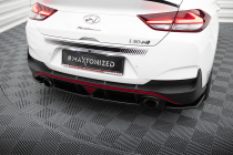 Hyundai I30 N Fastback 2018+ Bakre Splitter (Med Splitters) V.1 Maxton Design